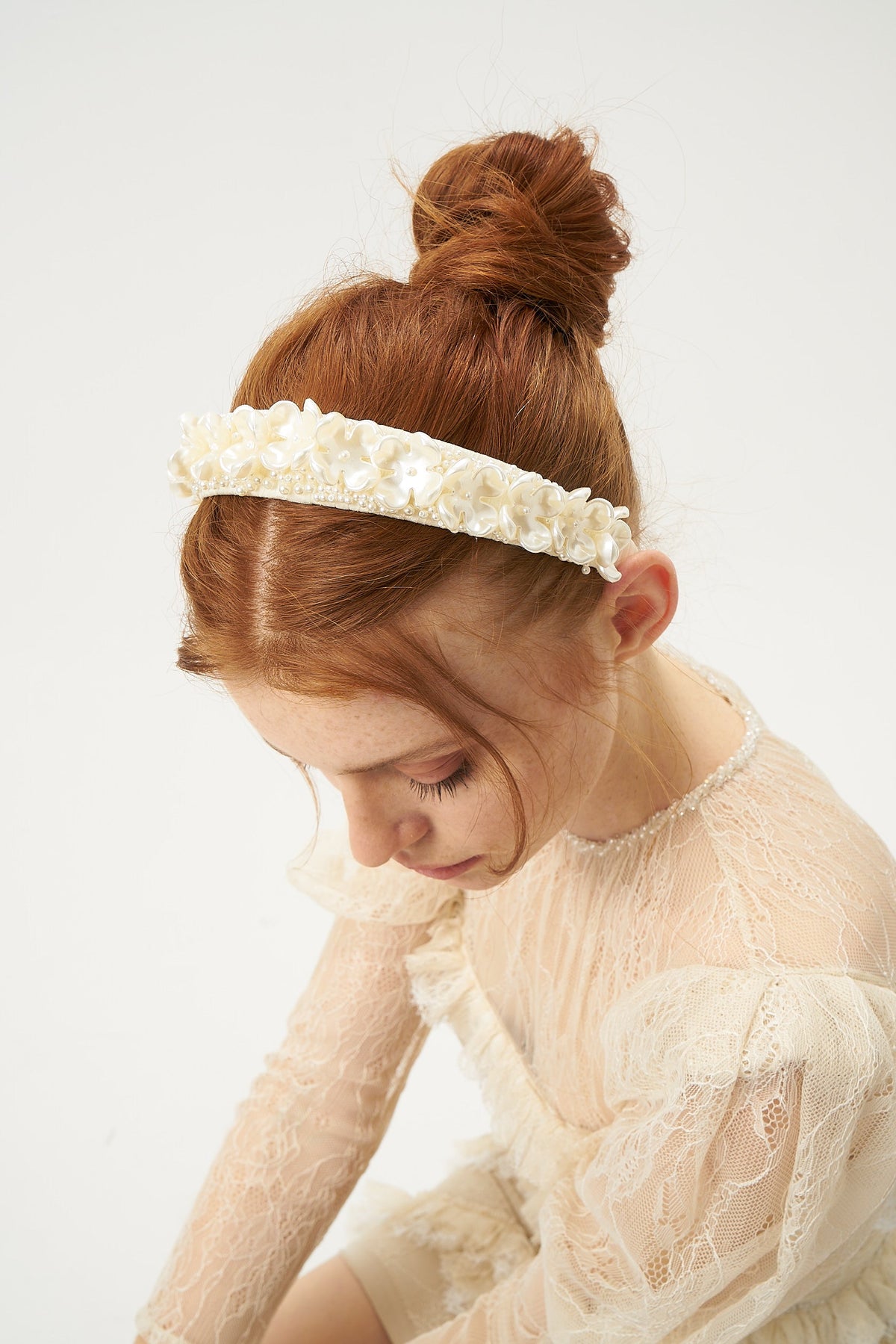 FLOWER PEARL CROWN