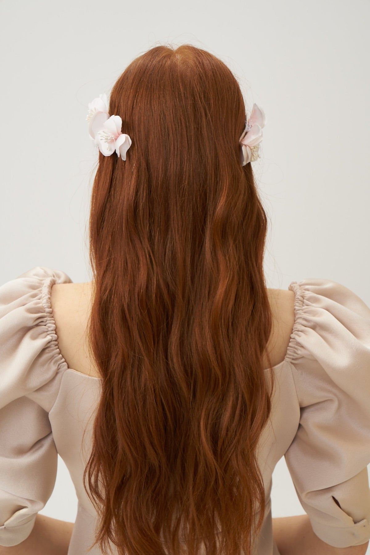 ROMANTIC FLOWERS VEIL HAIR ACCESSORY